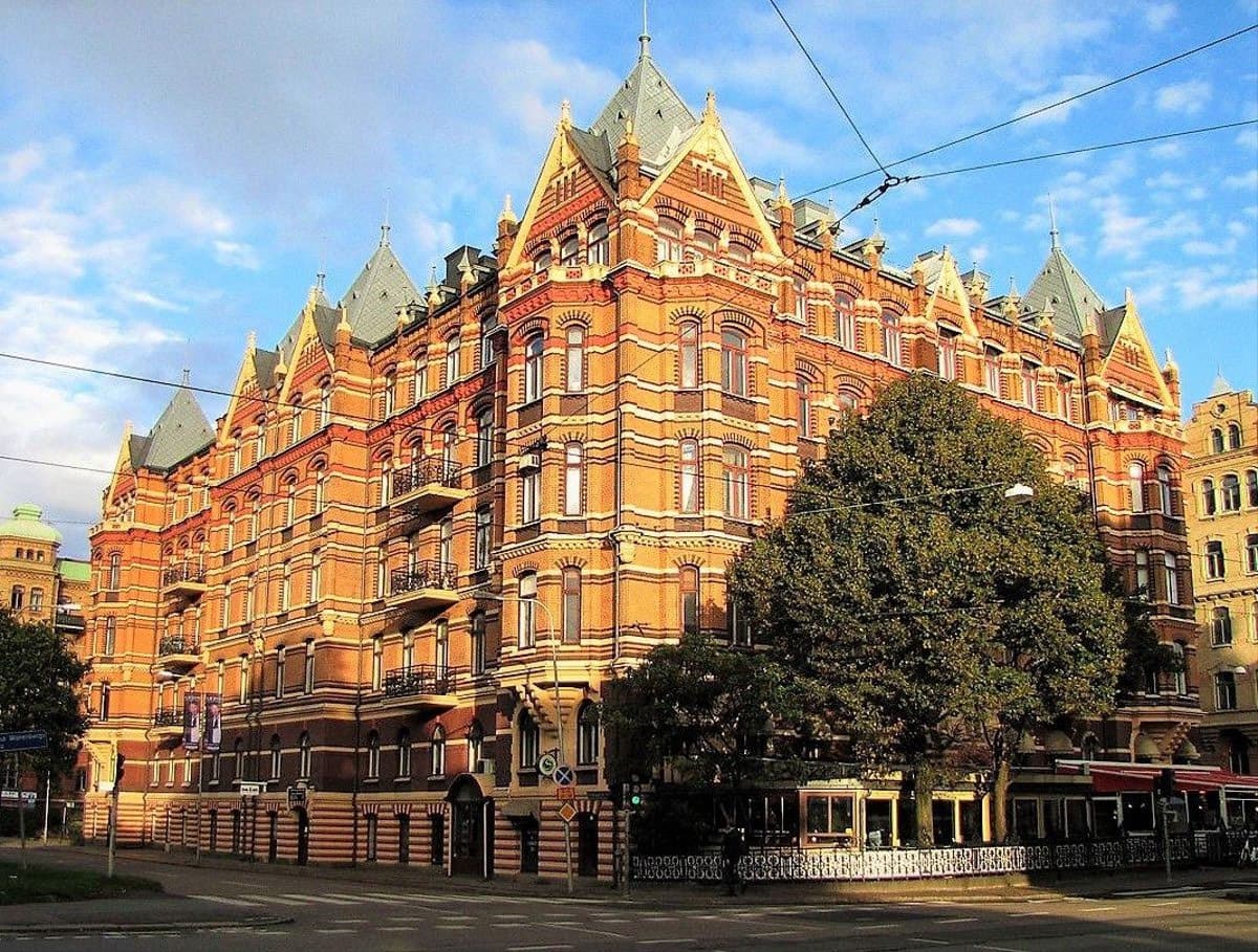 The office at Parkgatan 19, Gothenburg